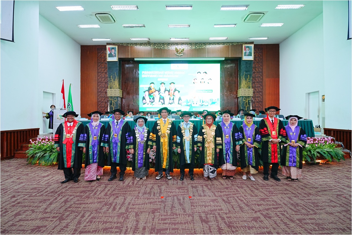 Tujuh Profesor Dikukuhkan, UNAND Dorong Hilirisasi Riset dan Publikasi Bereputasi
